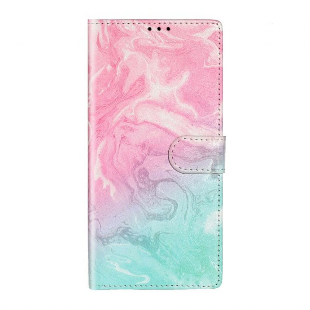 Flipové Pouzdro Na Samsung Galaxy S20 Plus / S20 Plus 5G Designer Marble