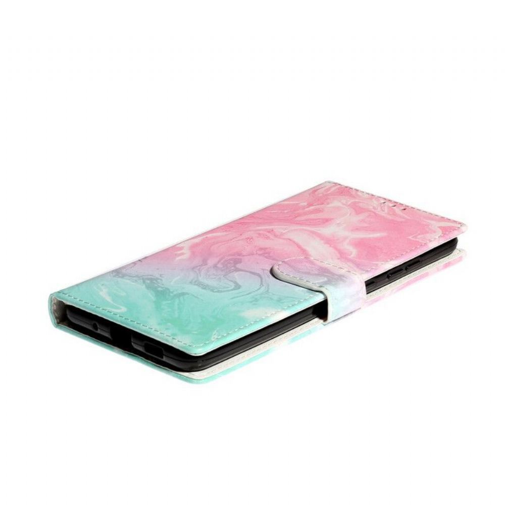 Flipové Pouzdro Na Samsung Galaxy S20 Plus / S20 Plus 5G Designer Marble