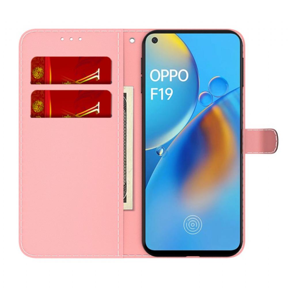 Flipové Pouzdro Na Oppo A74 4G Akvarel