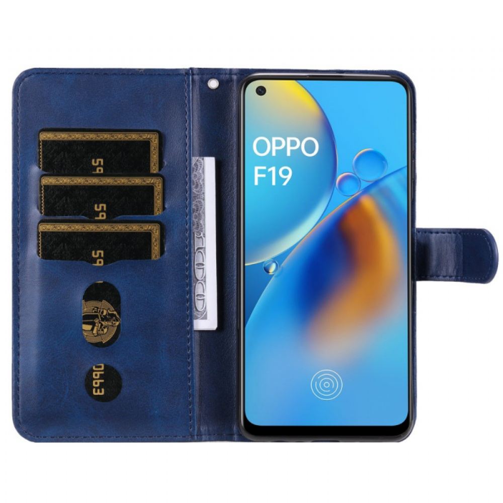 Flipové Pouzdro Na Oppo A74 4G Vintage Kabelka