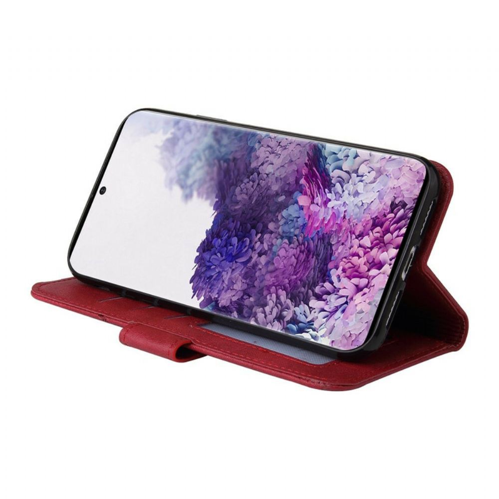 Flipové Pouzdro Na Xiaomi Mi 10T / 10T Pro Imitace Kůže Fantasy Metal Gq.utrobe