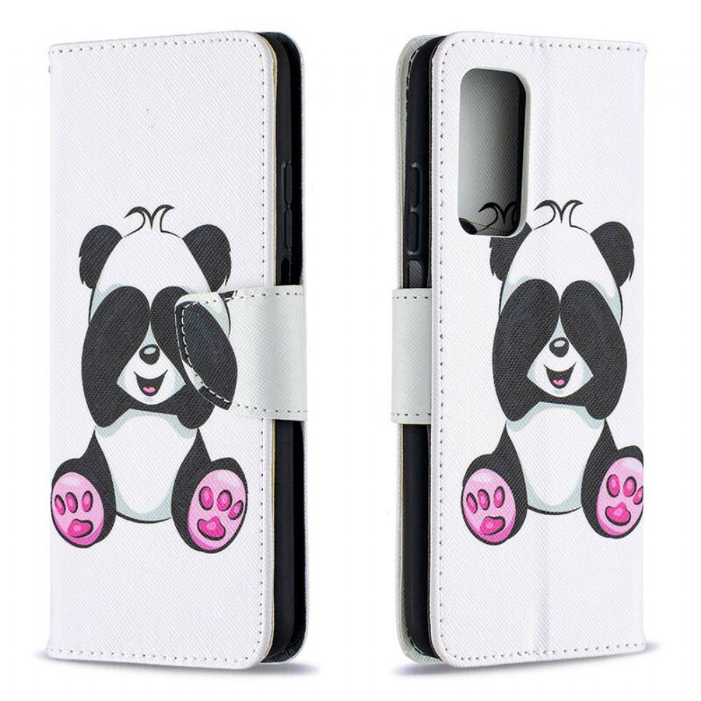 Flipové Pouzdro Na Xiaomi Mi 10T / 10T Pro Panda Zábava