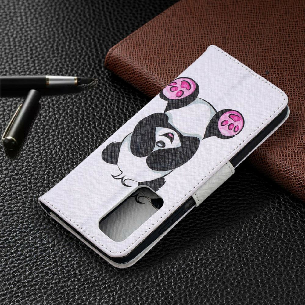 Flipové Pouzdro Na Xiaomi Mi 10T / 10T Pro Panda Zábava