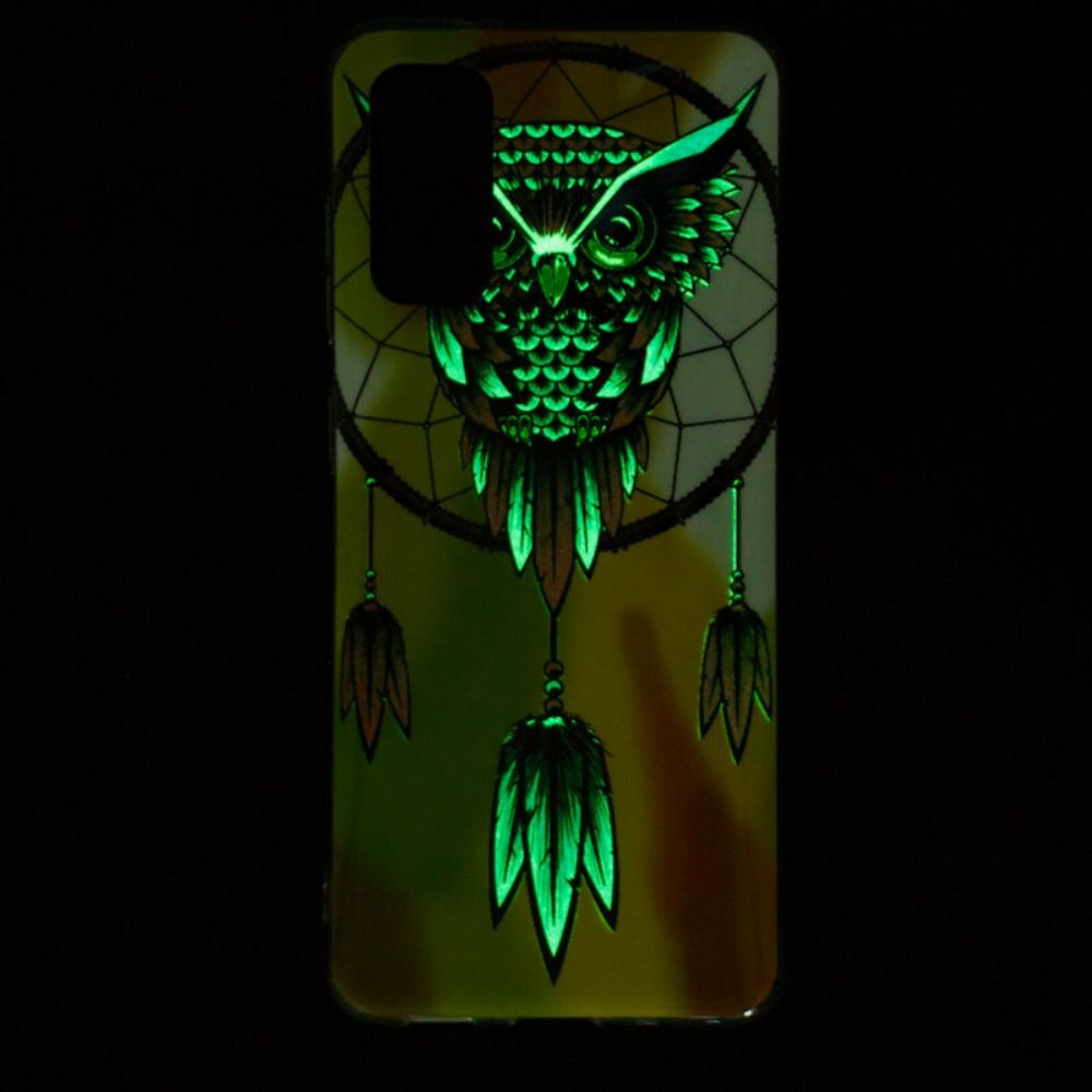 Kryt Na Xiaomi Mi 10T / 10T Pro Fluorescenční Lapač Snů Sovy