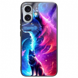 Kryt iPhone 16 Plus Tvrzené Sklo Star Wolf