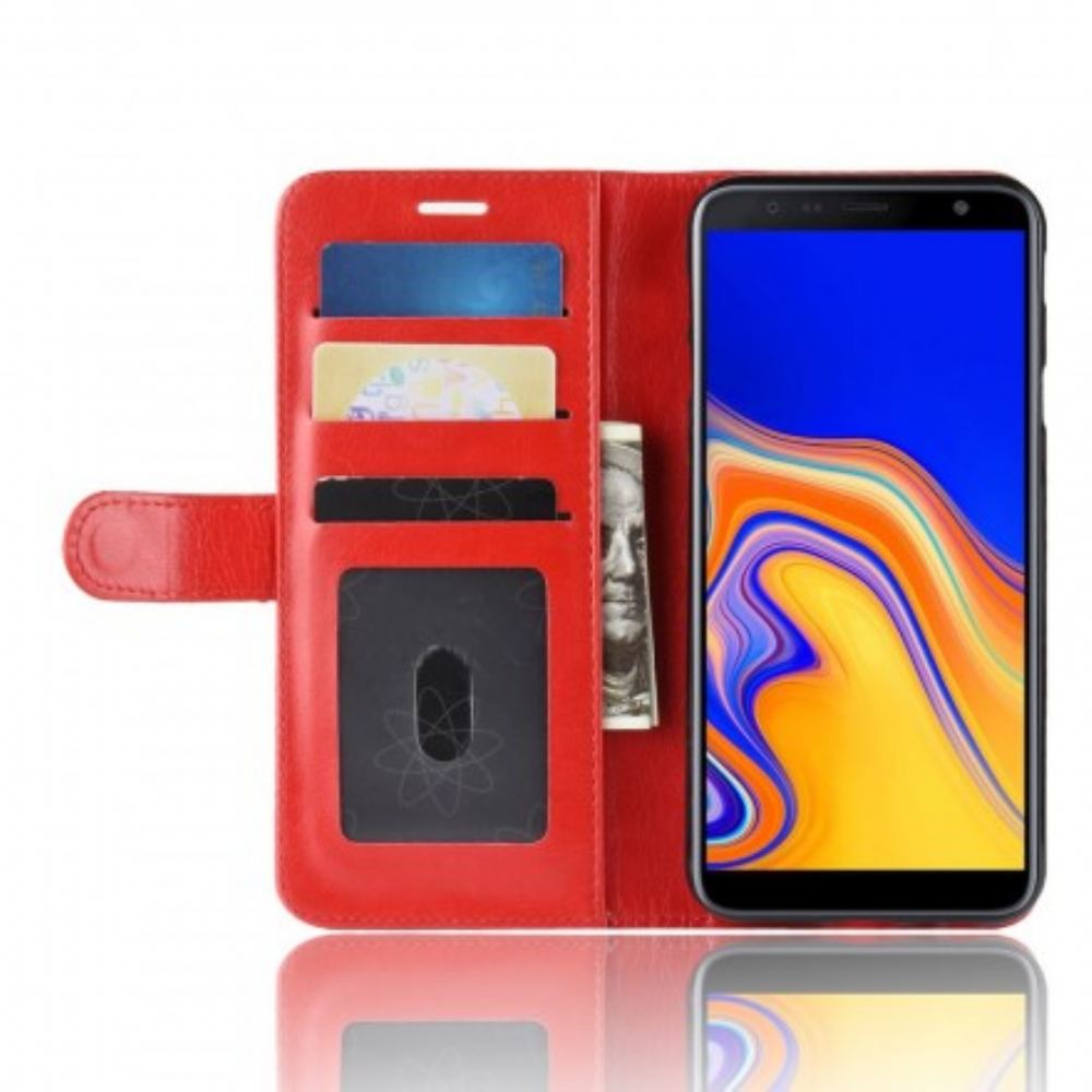 Flipové Pouzdro Na Samsung Galaxy J4 Plus Ultra Umělá Kůže