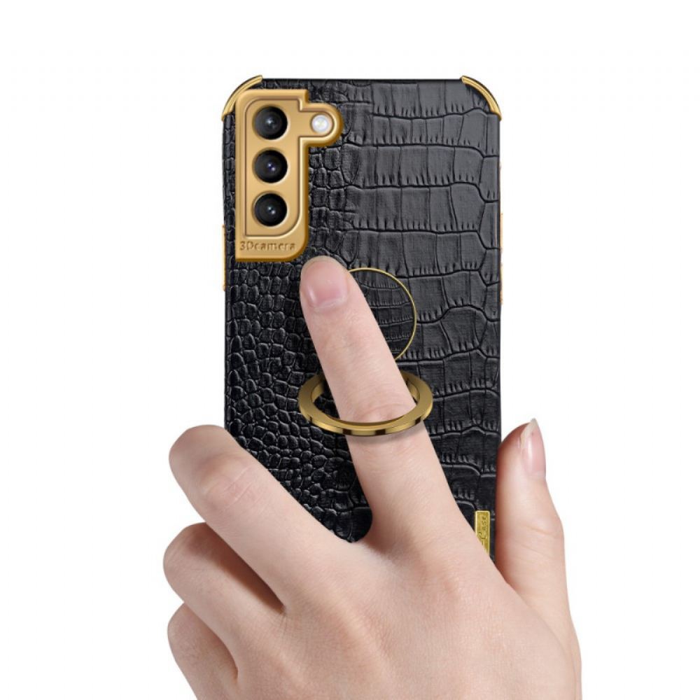 Kryt Na Samsung Galaxy S21 Plus 5G Efekt Krokodýlí Kůže X-case