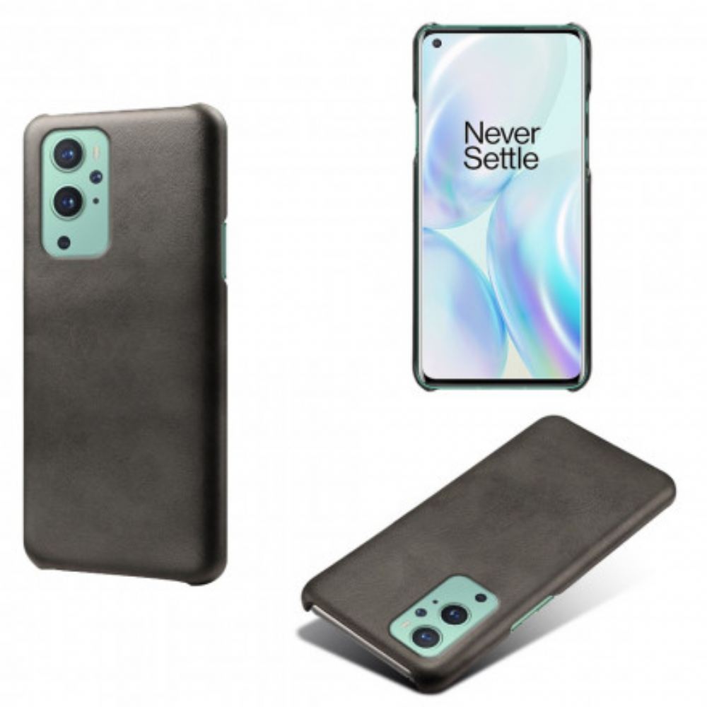 Kryt Na OnePlus 9 Kožený Efekt Ksq