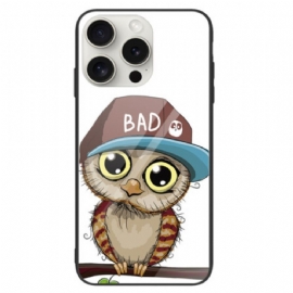 Kryt iPhone 16 Pro Tvrzené Sklo Bad Owl