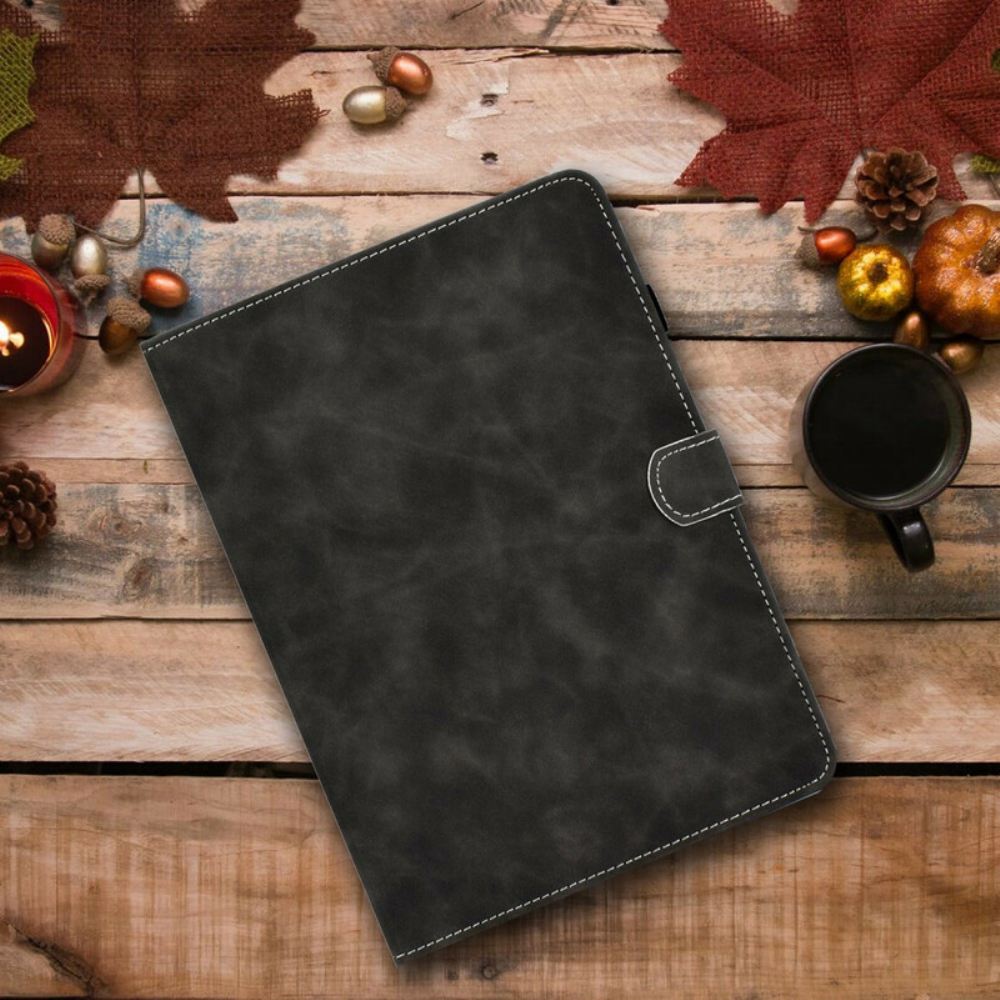 Flipové Pouzdro Na Huawei MatePad T 8 Kožený Efekt Vintage Design