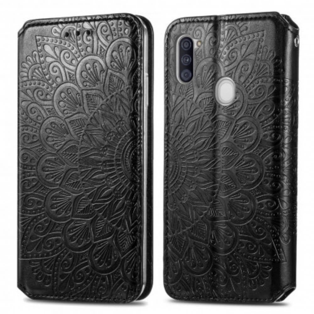 Kryty Na Mobil Na Samsung Galaxy M11 Flipové Pouzdro Mandala