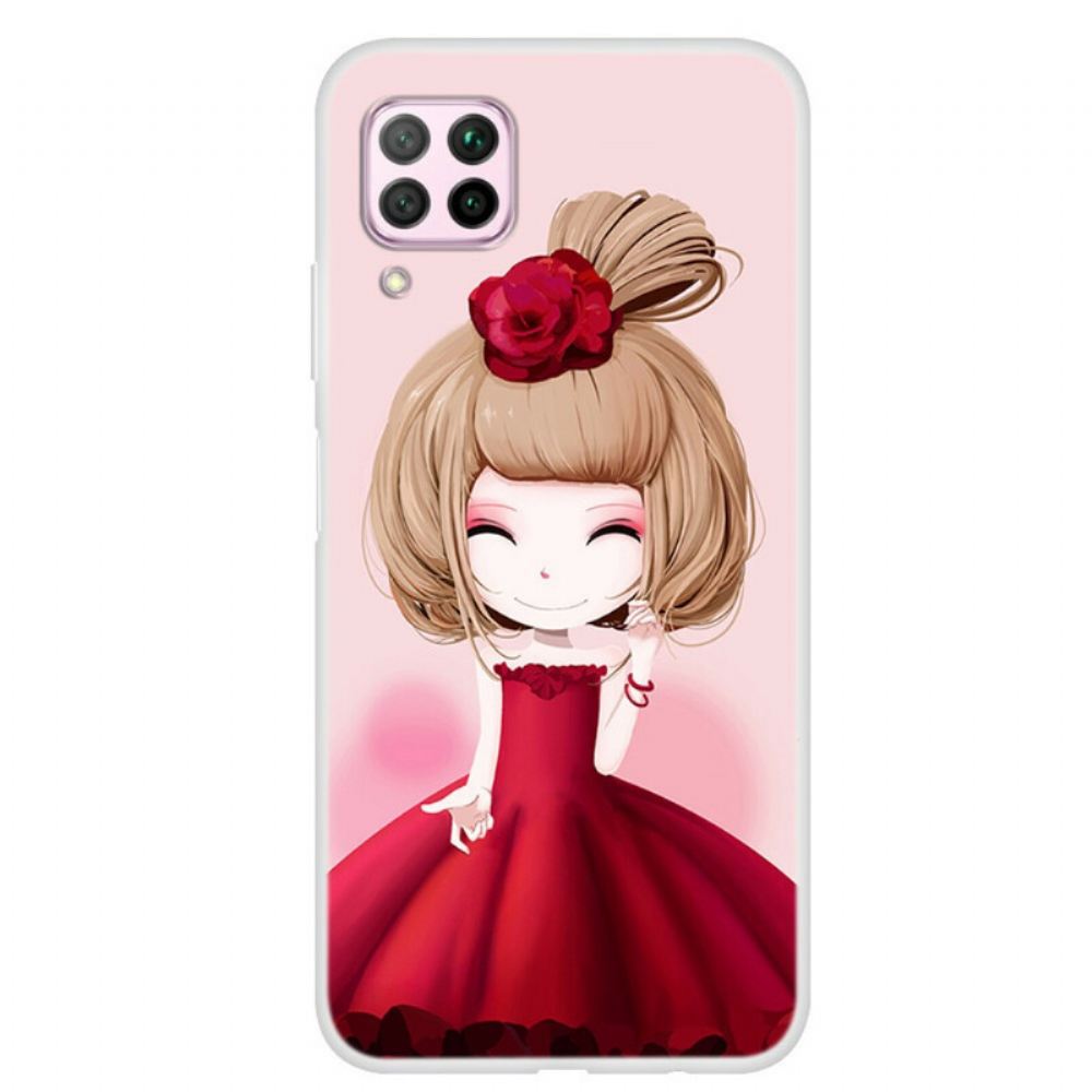 Kryt Na Huawei P40 Lite Manga Lady