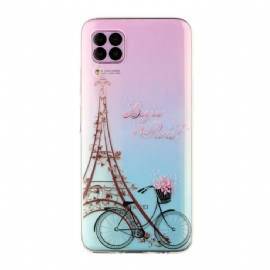 Kryt Na Huawei P40 Lite Transparentní Bonjour Paris