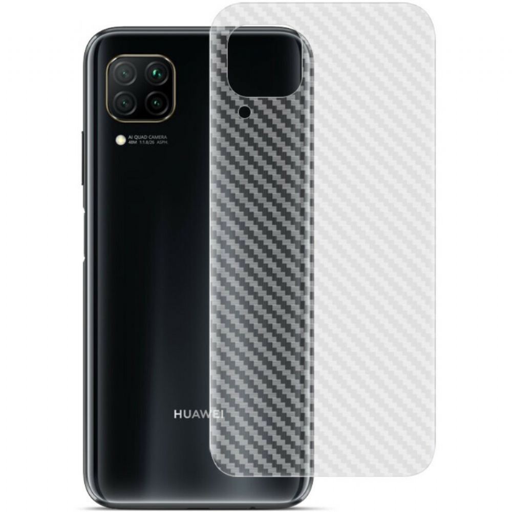 Zadní Fólie Pro Huawei P40 Lite Carbon Style Imak