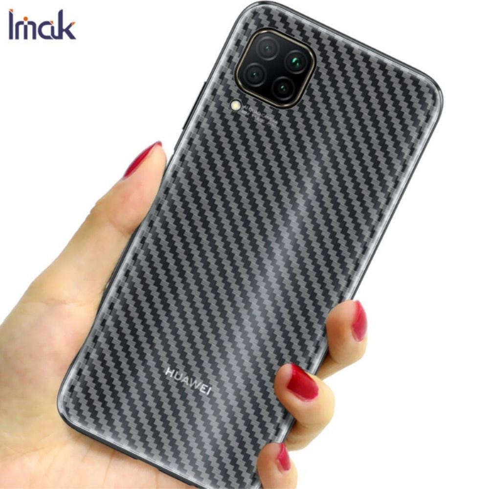 Zadní Fólie Pro Huawei P40 Lite Carbon Style Imak