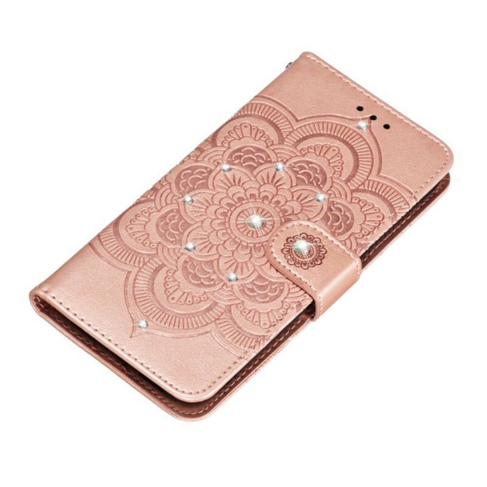 Flipové Pouzdro Na Samsung Galaxy A30 / A20 Mandala A Diamanty