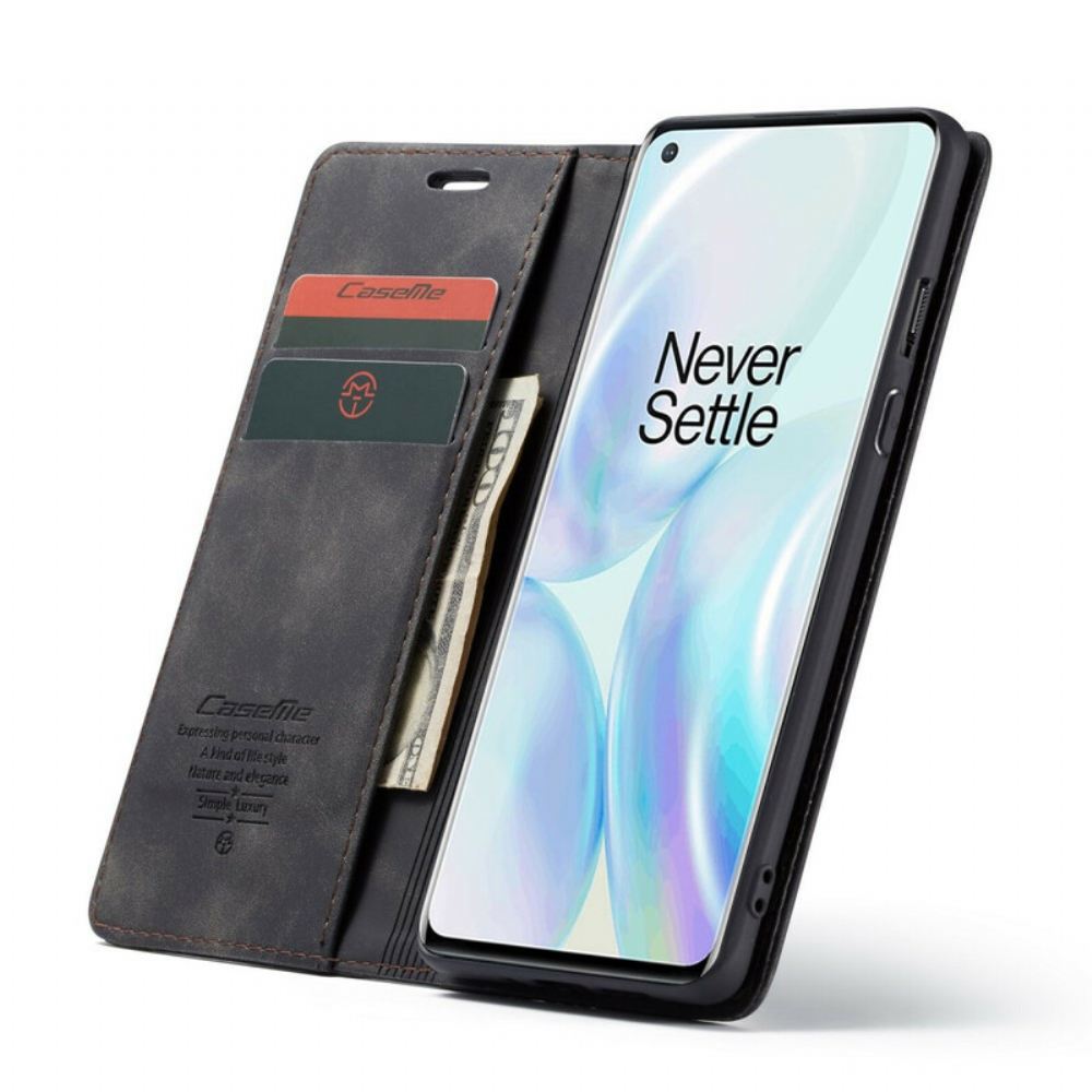 Kryty Na Mobil Na OnePlus 8 Flipové Pouzdro Caseme Umělá Kůže