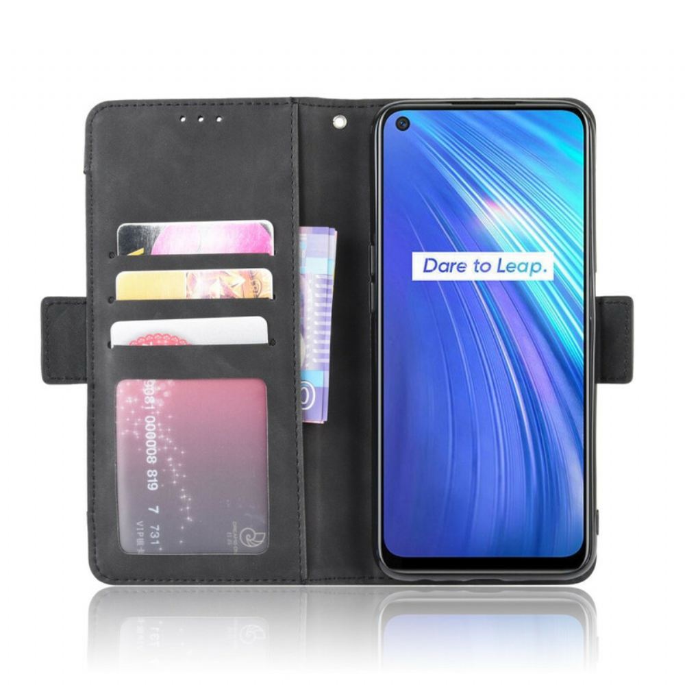 Flipové Pouzdro Na Realme 6 Multi-card První Třídy