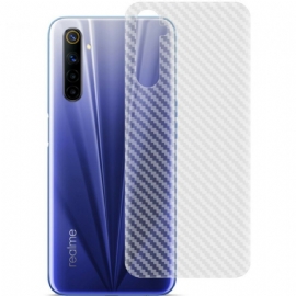 Zadní Ochranná Fólie Pro Realme 6 Carbon Style Imak