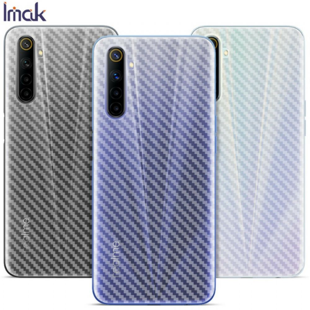 Zadní Ochranná Fólie Pro Realme 6 Carbon Style Imak