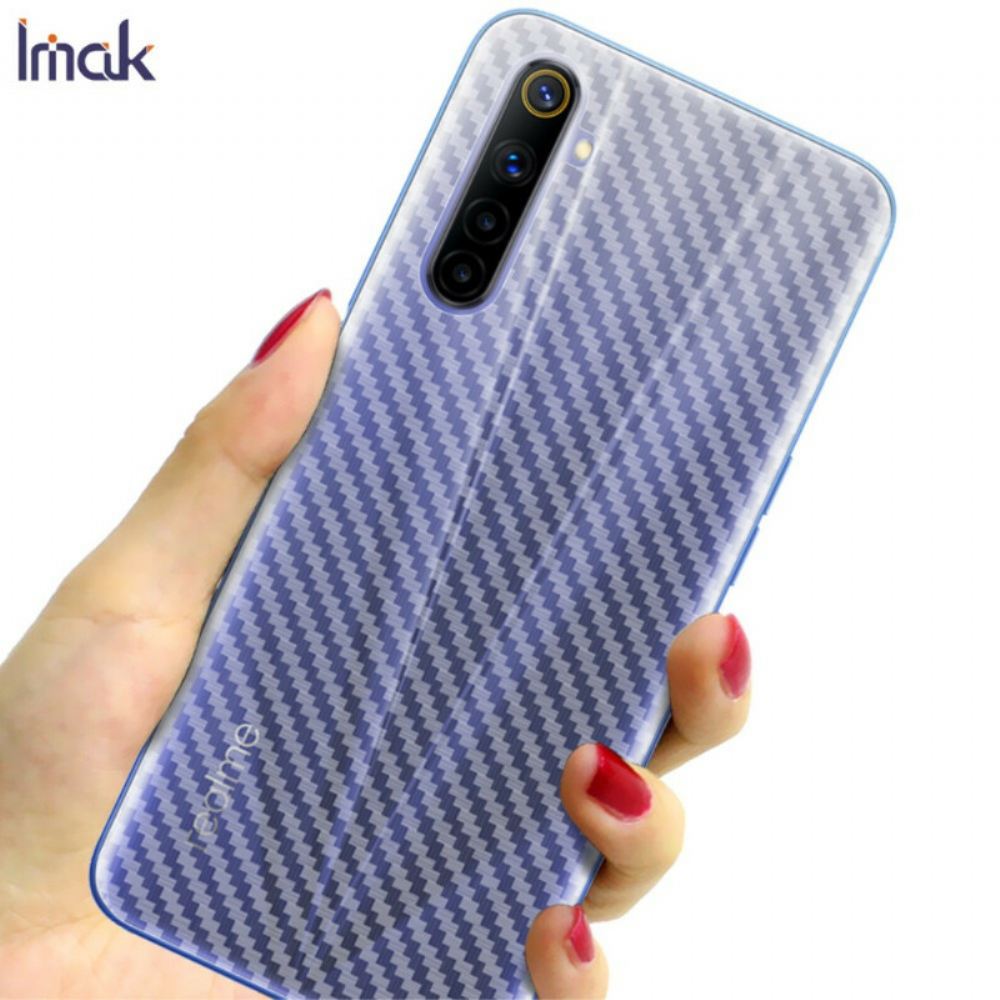 Zadní Ochranná Fólie Pro Realme 6 Carbon Style Imak