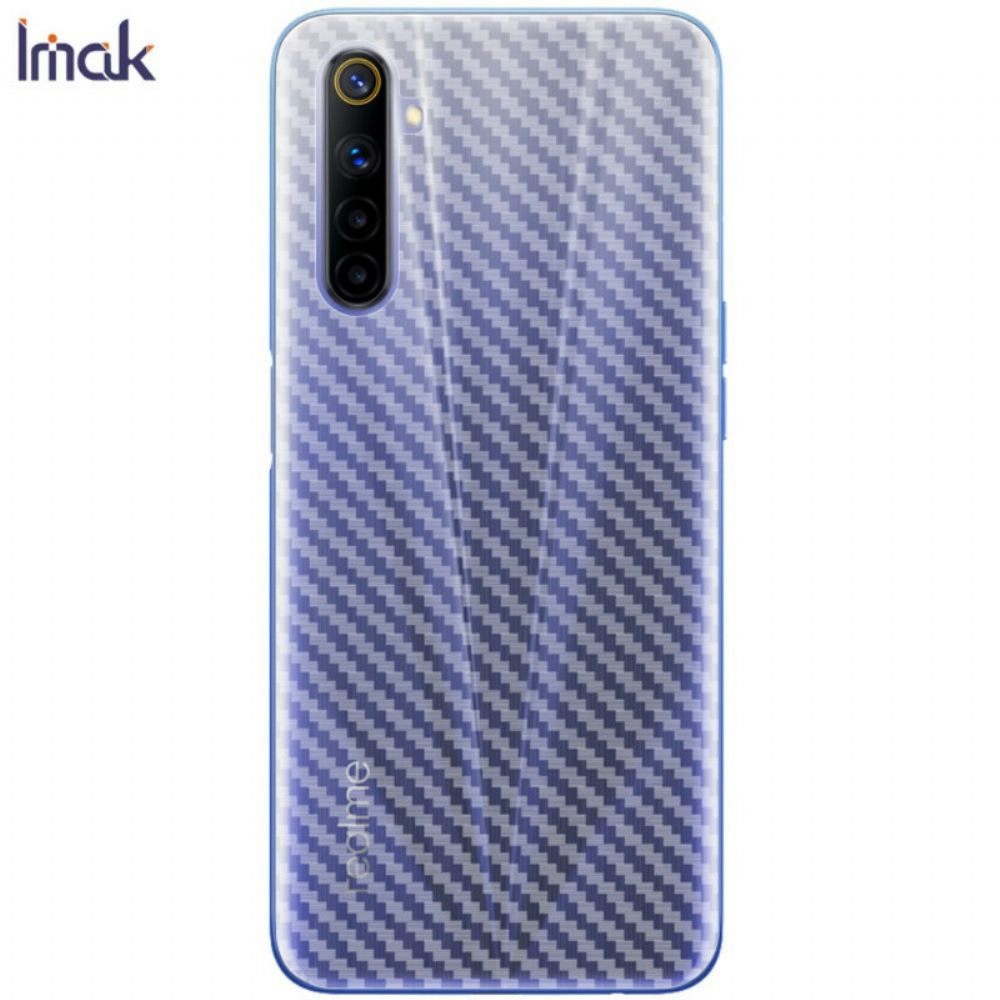 Zadní Ochranná Fólie Pro Realme 6 Carbon Style Imak