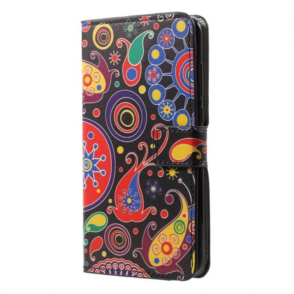 Flipové Pouzdro Na Huawei P20 Galaxy Design