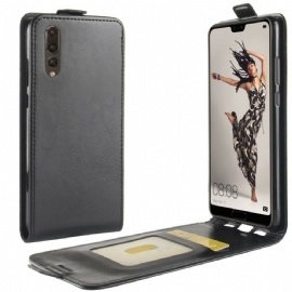 Flipové Pouzdro Na Huawei P20 Kožené Pouzdro Skládací