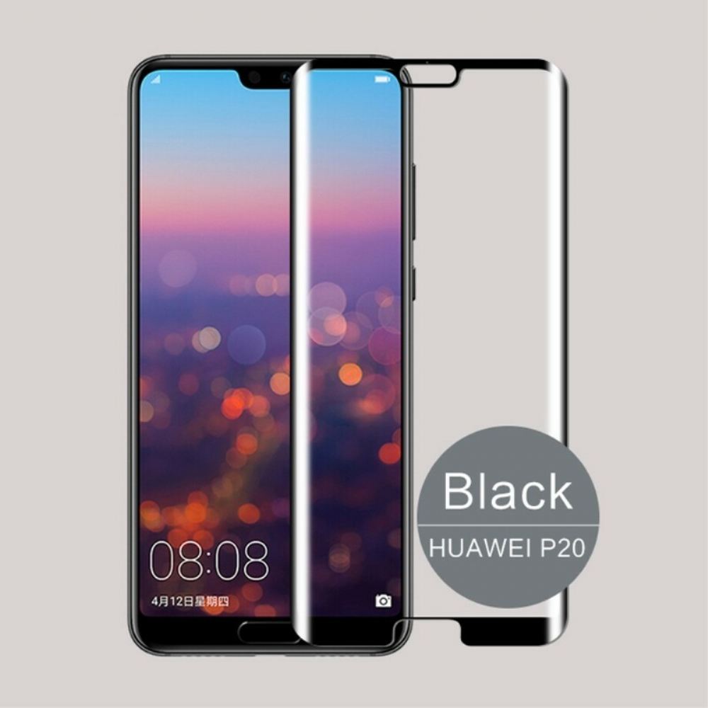 Ochranné Zakřivené Tvrzené Sklo Pro Huawei P20 Mofi