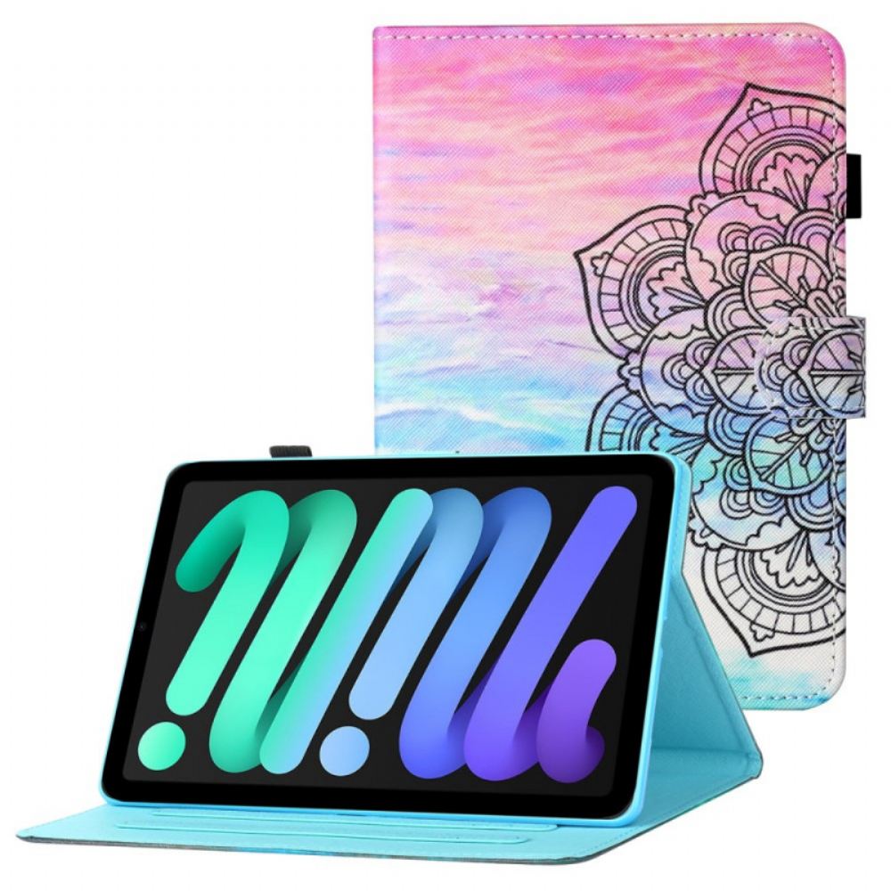 Flipové Pouzdro Na iPad Mini 6 (2021) Grafická Mandala