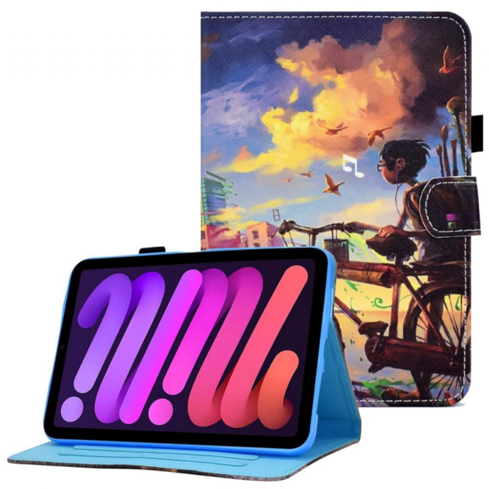 Flipové Pouzdro Na iPad Mini 6 (2021) Kolo Art