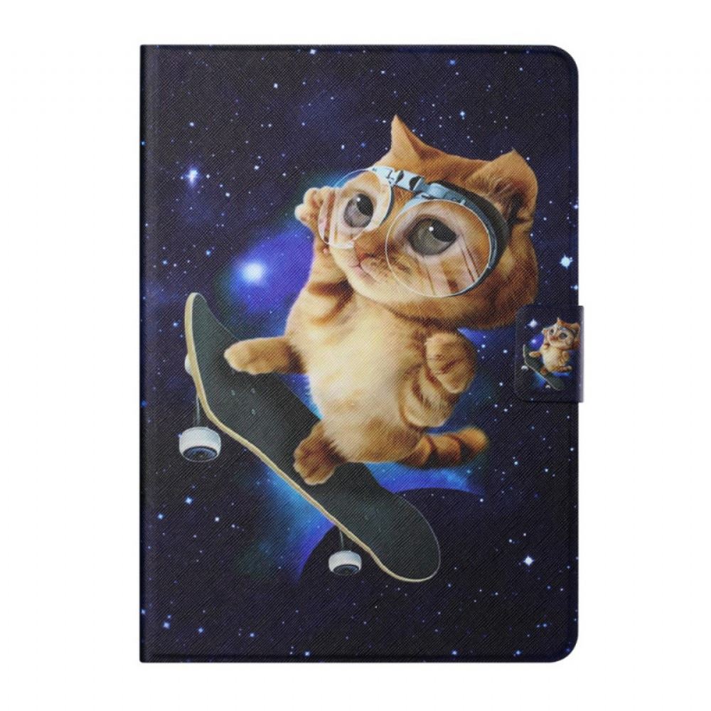 Flipové Pouzdro Na iPad Mini 6 (2021) Skateboard Kat