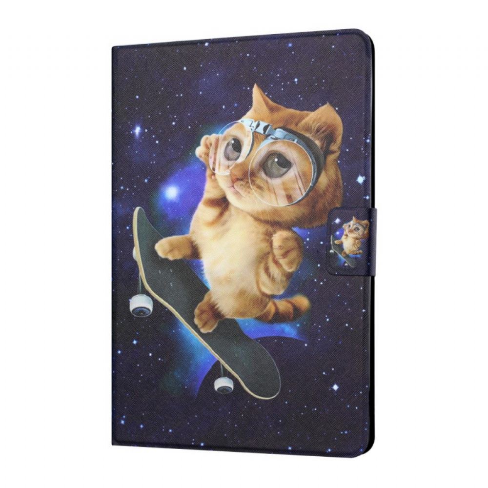 Flipové Pouzdro Na iPad Mini 6 (2021) Skateboard Kat