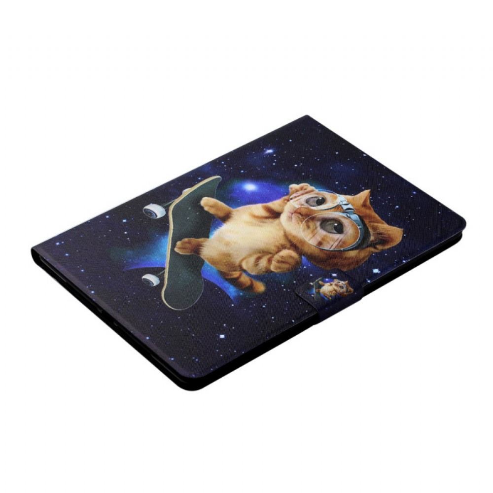 Flipové Pouzdro Na iPad Mini 6 (2021) Skateboard Kat