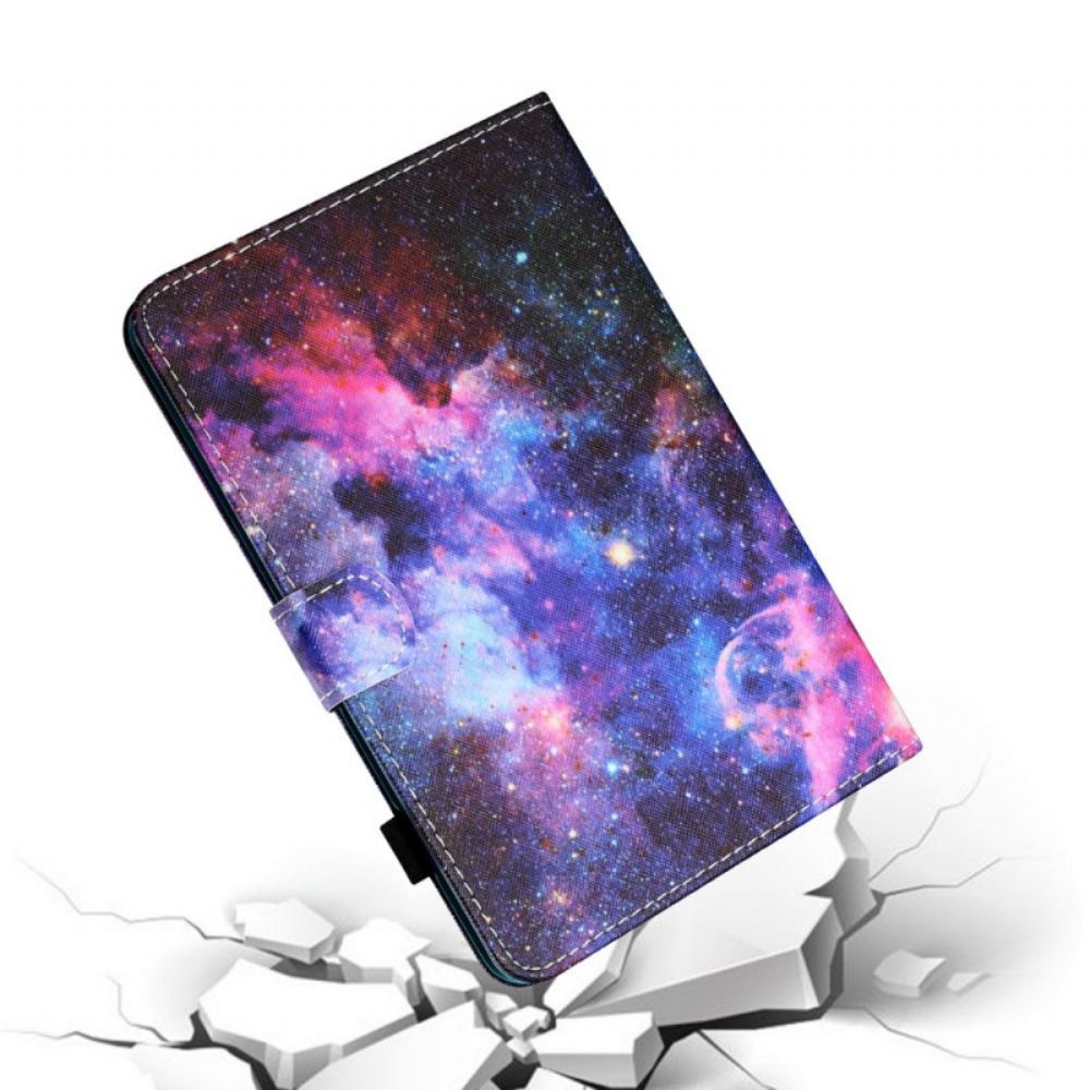 Kožené Pouzdro Na iPad Mini 6 (2021) Galaxie