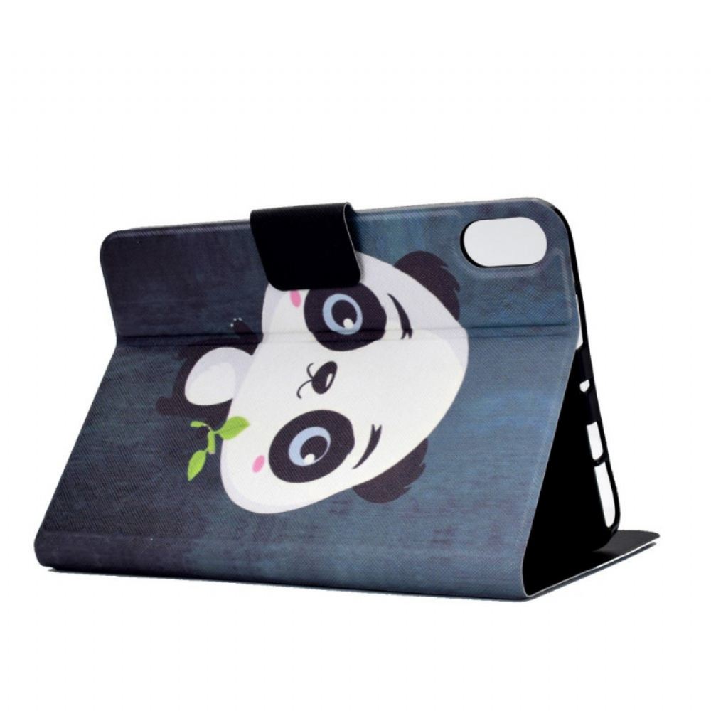 Kožené Pouzdro Na iPad Mini 6 (2021) Roztomilá Panda