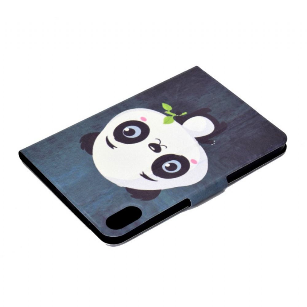 Kožené Pouzdro Na iPad Mini 6 (2021) Roztomilá Panda