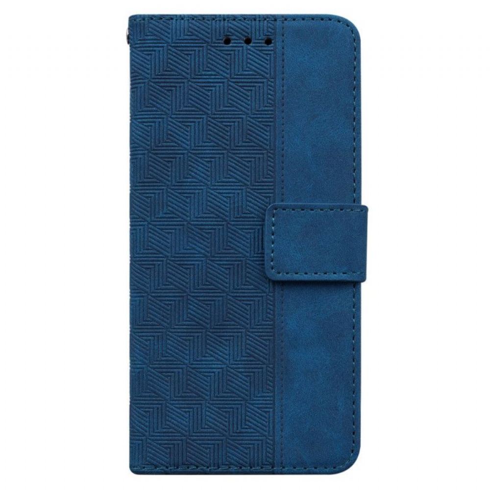 Flipové Pouzdro Na Xiaomi Redmi Note 11 Pro / 11 Pro 5G Na Lana Strappy Vzor