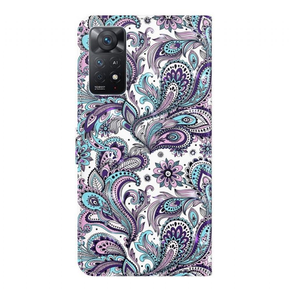 Flipové Pouzdro Na Xiaomi Redmi Note 11 Pro / 11 Pro 5G Paisley