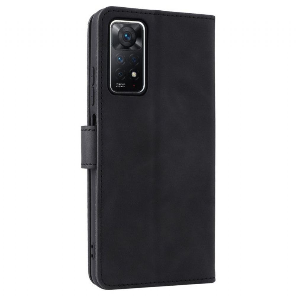 Kožené Pouzdro Na Xiaomi Redmi Note 11 Pro / 11 Pro 5G Styl Kožené Couture