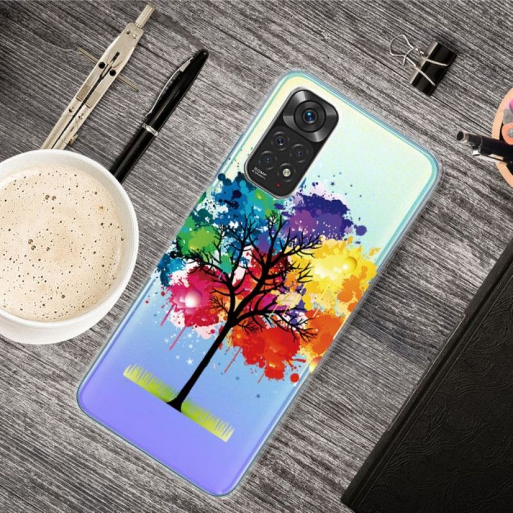 Kryt Na Xiaomi Redmi Note 11 Pro / 11 Pro 5G Bezešvé Akvarel Strom