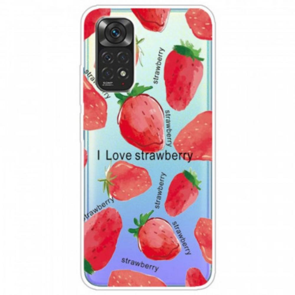 Kryt Na Xiaomi Redmi Note 11 Pro / 11 Pro 5G Jahody / I Love Strawberry