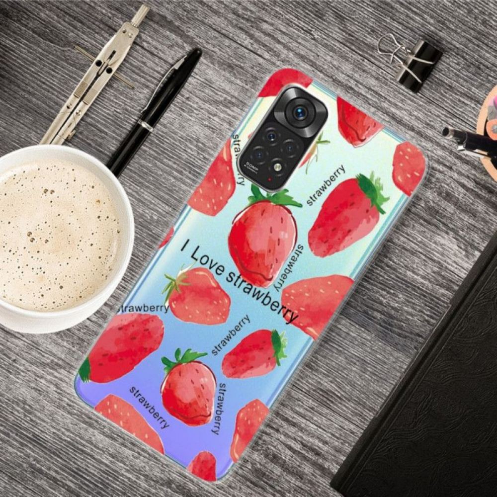 Kryt Na Xiaomi Redmi Note 11 Pro / 11 Pro 5G Jahody / I Love Strawberry