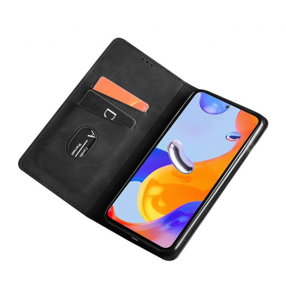 Kryty Na Mobil Na Xiaomi Redmi Note 11 Pro / 11 Pro 5G Flipové Pouzdro Design Na Dotek Pokožky