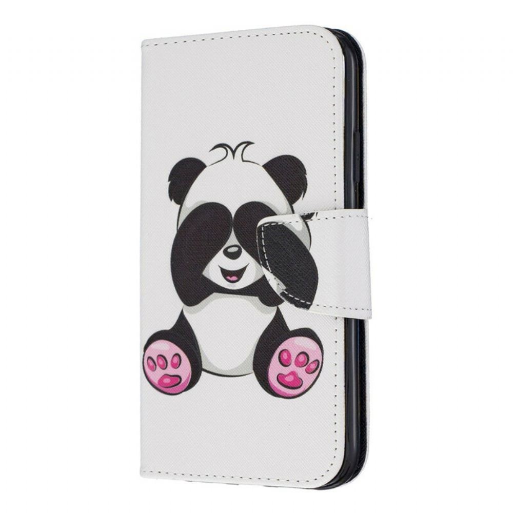 Flipové Pouzdro Na iPhone 11 Panda Zábava