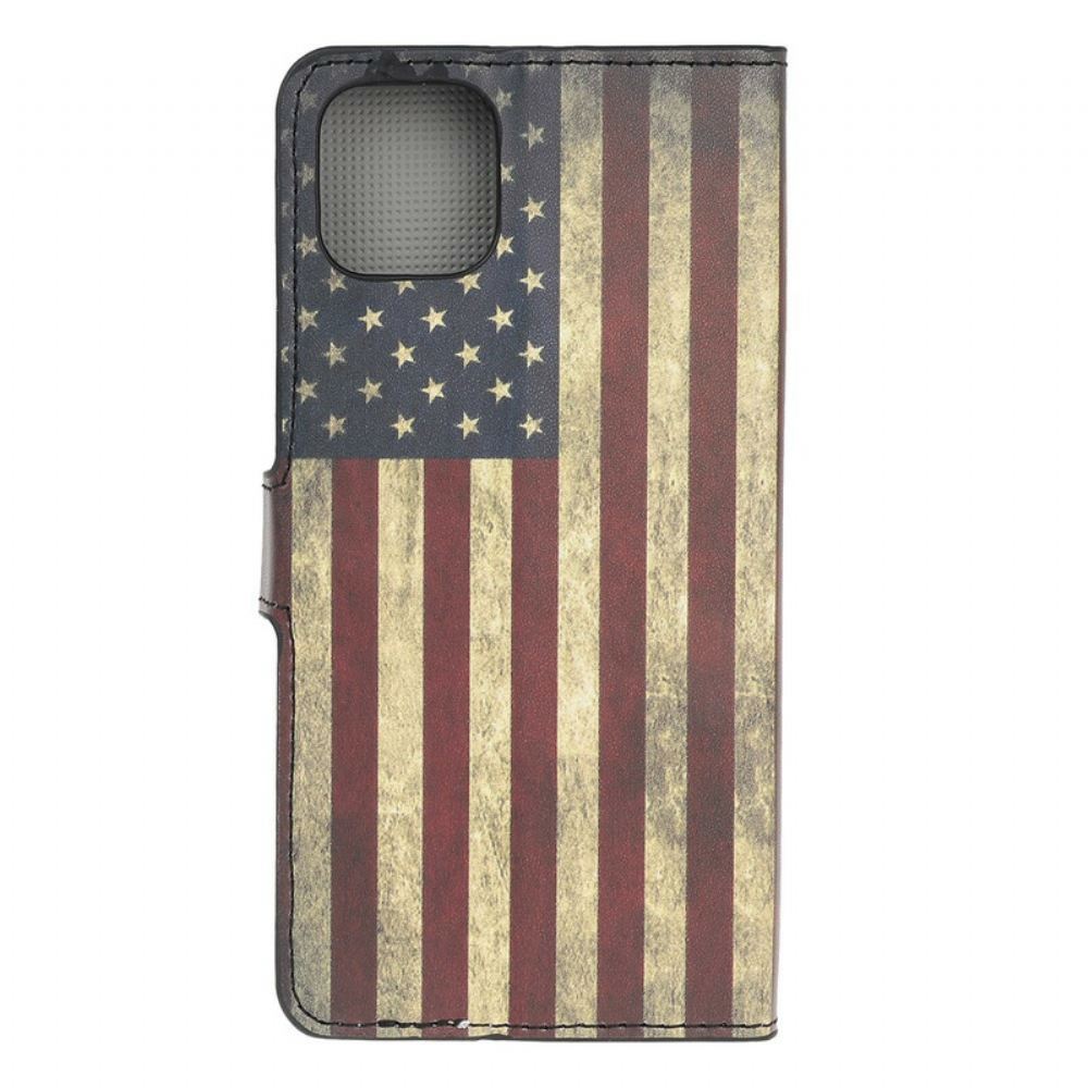 Flipové Pouzdro Na iPhone 11 Vlajka Usa