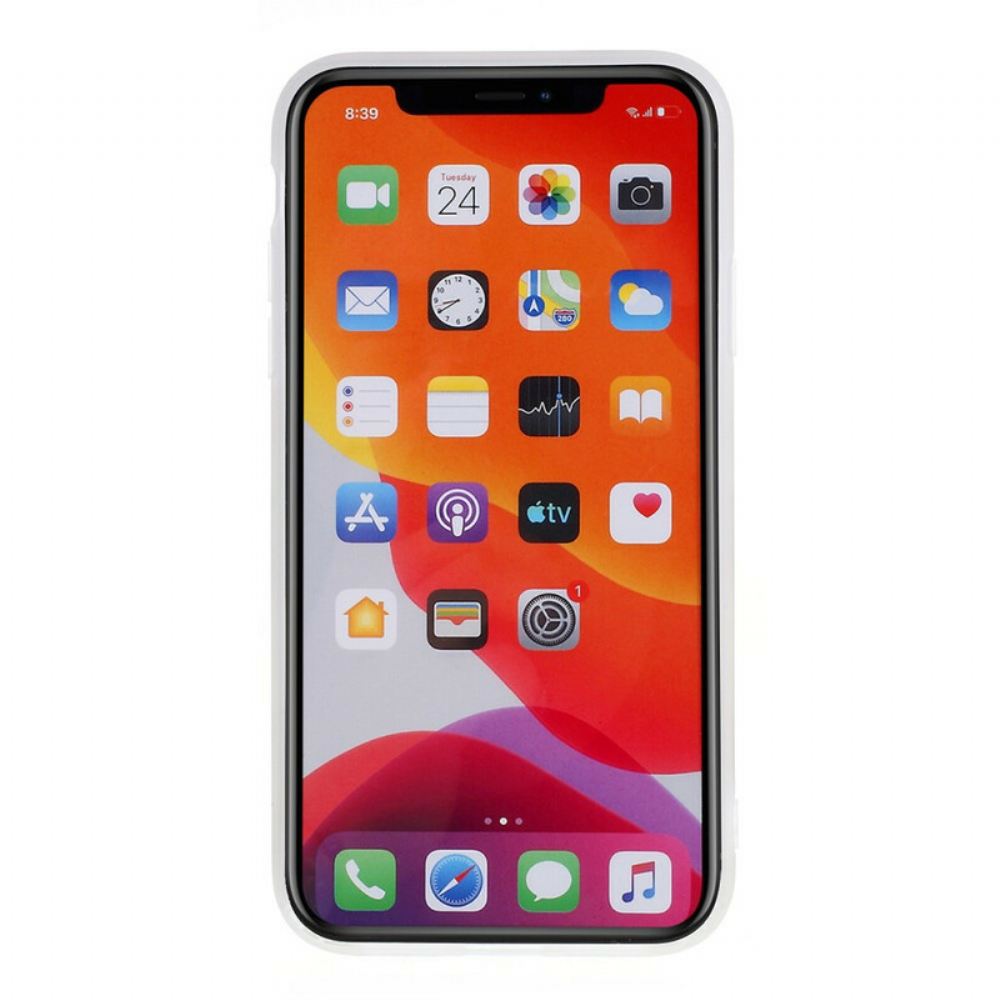 Kryt Na iPhone 11 Barevný Geometrický Mramor