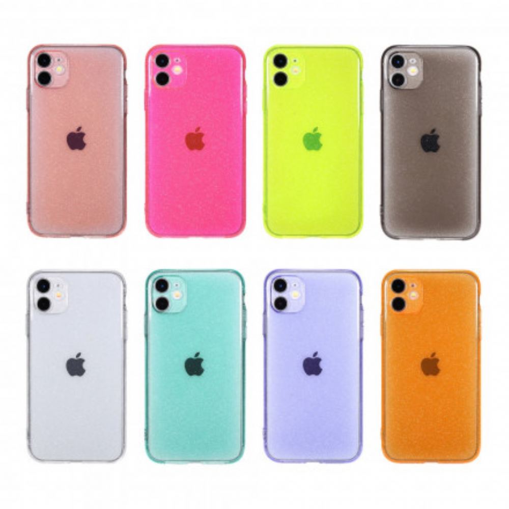 Kryt Na iPhone 11 Fluorescenční Třpytky