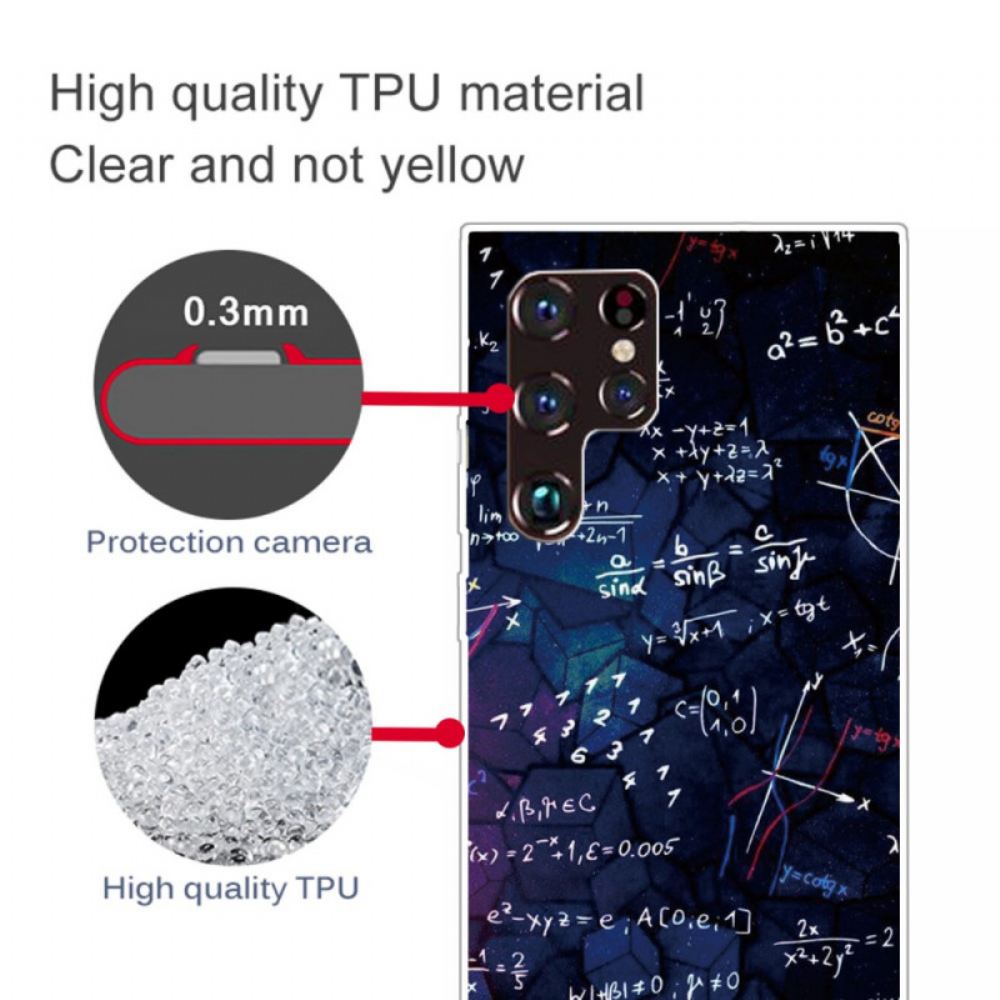 Kryt Na Samsung Galaxy S22 Ultra 5G Matematické Výpočty