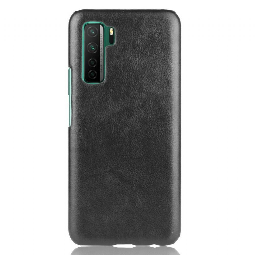 Kryty Na Mobil Na Huawei P40 Lite 5G Litchi Performance Leather Effect